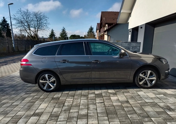 Peugeot 308 cena 44599 przebieg: 80000, rok produkcji 2016 z Jedlicze małe 742